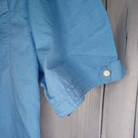 PD&C men's 100% cotton casual button-down shirt - Picture 5 of 13